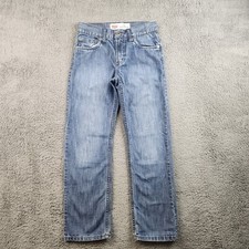 Levis 514 Jeans Boys 12 Regular Straight Fit Slim Leg Classic Faded Cotton Denim