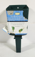 Perky Pet Quick Fill Seed Scoop  Funnel 4 cup Capacity Green Plastic Bird