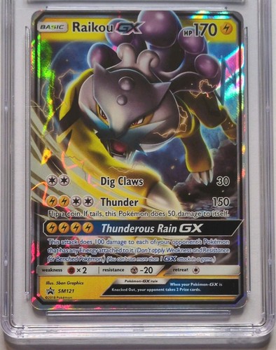 Raikou-GX graded CGC 9 for sale on eBay