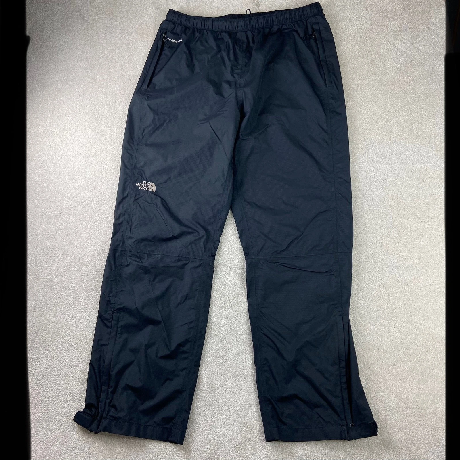 The North Face Rain Pants Mens XL Long Black HyVent 2.5L Waterproof Hiking Shell
Opens in a new wind