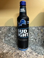 2025  Detroit Lions NFL Kickoff Bottle  Empty Bud Light 504206 16 Oz