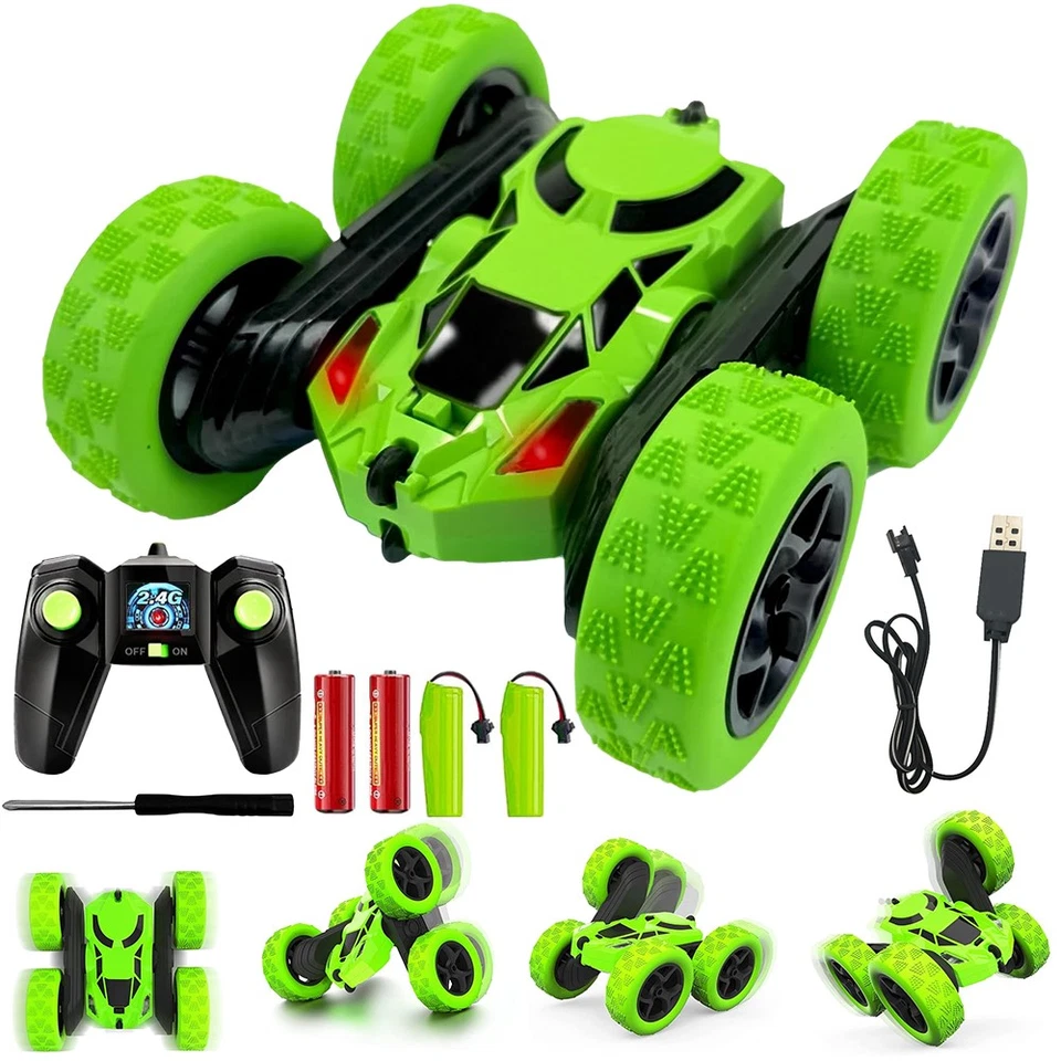 Ferngesteuertes RC Stunt Car 4WD 2.4Ghz 360° Flip Rennauto Kinder Spielzeug - Bild 3 von 4