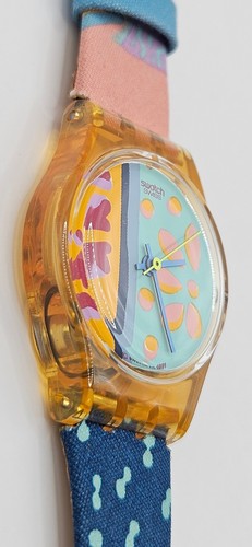 Swatch Lady Essaouira LP111 – 1992 – Vintage NOS – Original Box – Working - Foto 7 di 15