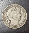 1902 O Barber Half Dollar