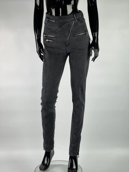 Women Balmain Jeans Grey 27 / S