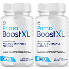  2 Pack Primo Boost XL Advanced Male Health Support PrimoBoosXL 120 Capsules