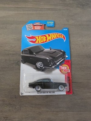 Hot Wheels Aston Martin DB5 Black 2016 HW Then and Now #1/10 Diecast Car