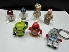 Legos Mini Figures Star Wars, Angry Birds R2-D2