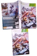 Soul Calibur V Box Art Insert & Manual Only (Microsoft Xbox 360, 2012) NO GAME