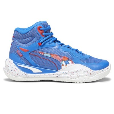 PUMA Playmaker Pro Dylan Basketball  Mens Blue Sneakers Athletic Shoes 37928401