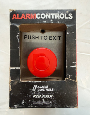 Alarm Controls TS-14R Request to Exit Station RED