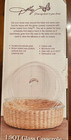 NEW in Box DOLLY PARTON 1.9QT Glass Casserole Dish & Wicker Basket 8" w/Lid — photo 4