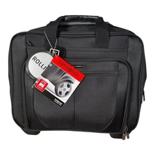 Samsonite wheeled business case up to 17.3 in laptop Black New
