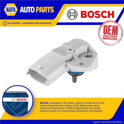 Fuel Pressure Sensor fits VOLVO V70 Mk2 2.0 99 to 07 B5204T5 Bosch 30650015 New