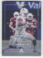 Hakeem Butler 2019 Panini Luminance Draft Day Signatures Silver AU #DDS-HB