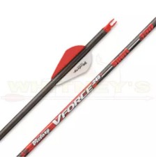 Victory Archery V-Force Sport Arrows 350 Spine Carbon Shaft Black - VFS-400FQ-6