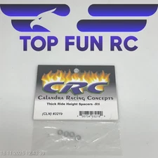 CRC 3219 THICK RIDE HEIGHT SPACERS FOR XTI 1/12 SCALE  RC TOURING CAR