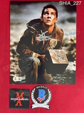 Shia LaBeouf autographed signed 8x10 photo Transformers Sam Beckett COA