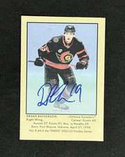 Upper Deck 2022-23 Parkhurst Champions Auto Drake Batherson 51 Retros R-44 Sena…