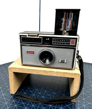 Vintage Kodak Instamatic 100 Compact Film Camera with Wrist Strap - Untested