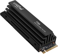 CRUCIAL T705 4TB M.2 PCIe Gen5 NVMe SSD with Heatsink (CT4000T705SSD5)