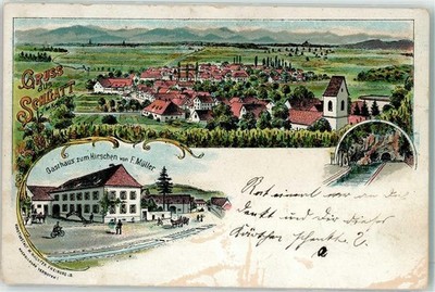 13617481 - 7812 Schlatt Gasthaus Zum Hirschen F. Mueller