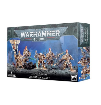 Warhammer 40k Adeptus Custodes Custodeswache W40K Tabletop Miniatur Set NEU OVP