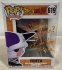FUNKO POP ANIMATION Dragonball Z #619 Frieza Signed by Linda Young JSA AUTHENTIC