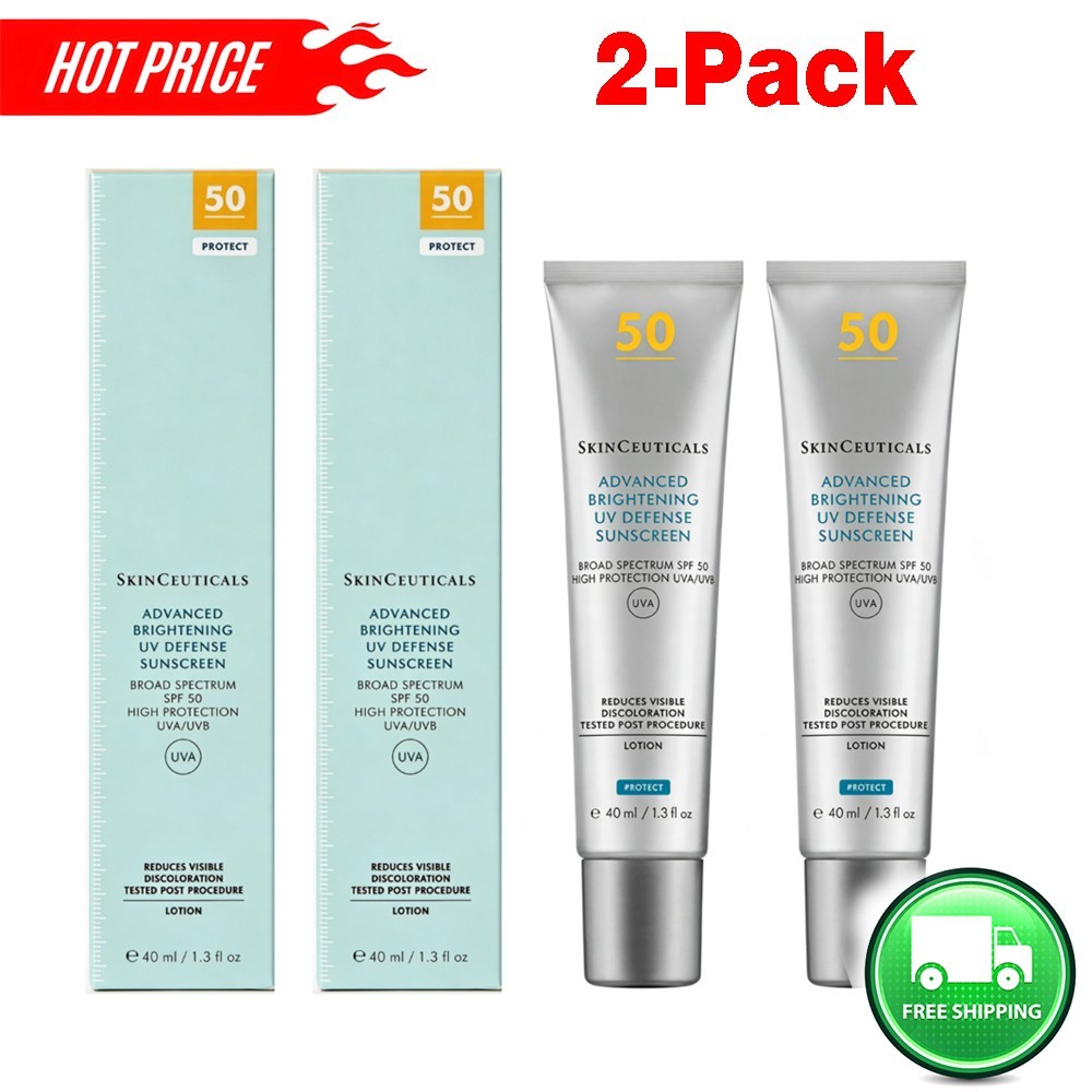 Protector solar SkinCeuticals Advanced Brightening UV Defense SPF50 40 ml *2 VENDEDOR DEL REINO UNIDO