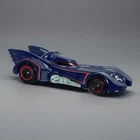 2025 Hot Wheels Batman Batmobile Blue Redline Diecast 1:64 Car Exclusive Mulitpk