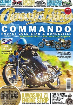 Suzuki RG500 Gamma CB1100R Kawasaki Z1 R80G/S Paris Dakar BSA A10 Rocket T120 RG