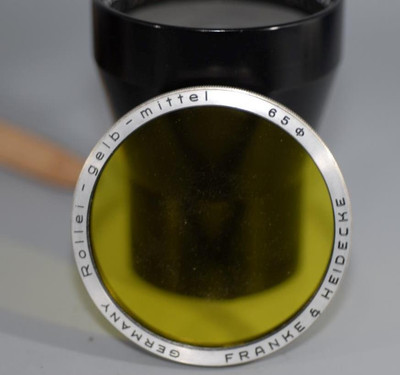 Rolleiflex Carl Zeiss Jena 2X Duonar Tele-converter lens w/ filter