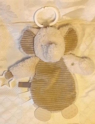 Dreamgro Blankie Buddy Sensory Activity Tröster Spielzeug Elefant weich flauschig