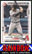 2021 Bowman Draft #BD-108 Adrian Del Castillo Arizona Diamondbacks