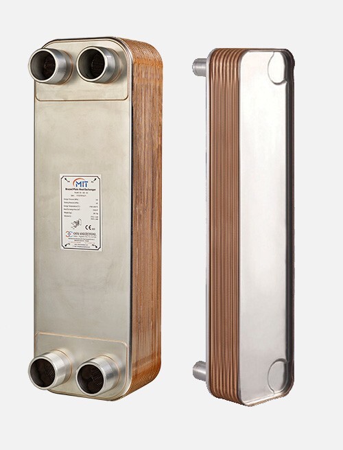 MIT Brazed Plate Heat Exchanger 24 Plate 316L SS Water to Water (MB-04) NEW 3/4"