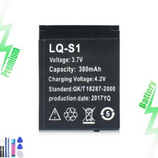 NEW QW09 2023 LQ-S1 3.7V 380mAh Smart Watch Rechargeable Li-ion Battery H20