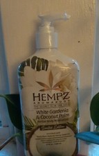 HEMPZ WHITE GARDENIA  COCONUT PALM BODY LIMITED EDITION MOISTURIZER 17oz
