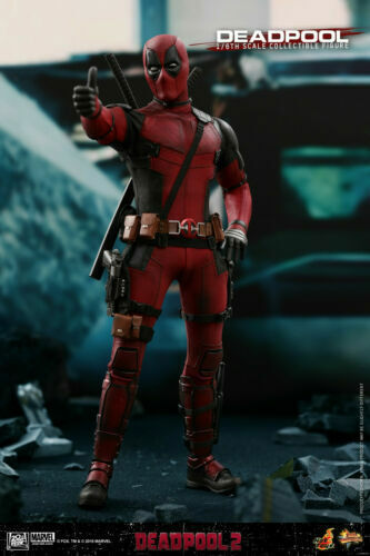 Hot Toys 1/6 Scale MMS490 Deadpool 2 Action Figure 2.0 Version