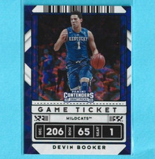2020 Panini Contenders Draft Picks Game Ticket DEVIN BOOKER Blue Explosion #20