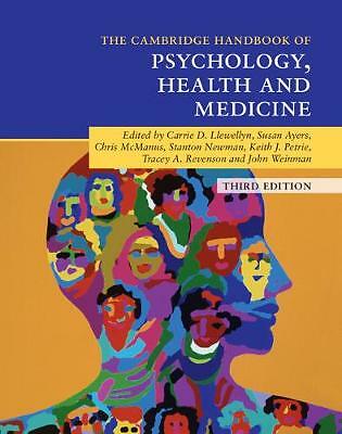 Cambridge Handbook of Psychology, Health and Medicine Llewellyn Ayers McManus 3e
