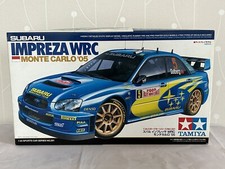 Tamiya 1:24 Subaru Impreza WRC Monte Carlo 2005 Rarry Car Plastic Model Kit