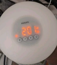 Philips SmartSleep Wake-Up Light Therapy Alarm Clock Sunrise HF3500 Works