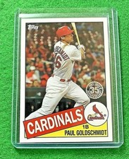 PAUL GOLDSCHMIDT BASE CARD JERSEY #46 CARDINALS 2020 TOPPS SERIES BASEBALL SP  