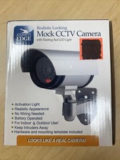 Mock CCTV Camera Realistic Looking B22