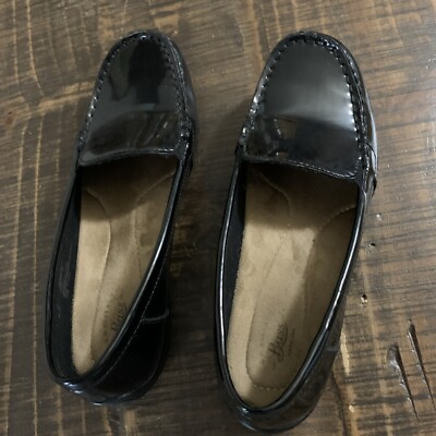 G.H. Bass & Co Black Ann SP17 Penny Loafer Slip-On Mules Women 6.5