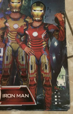 Toby Iron Men Muscular Jumpsuit Kids 3D Bodysuit Halloween Cosplay Costume Party