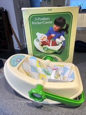 Vintage Cabbage Patch Kids 3 Position Rocker / Carrier Pattern 1983 Rare Boxed