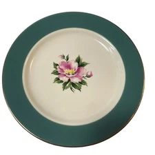 Homer Laughlin Century Service Empire Green Salad Luncheon Plate 7.25” Set Of 2