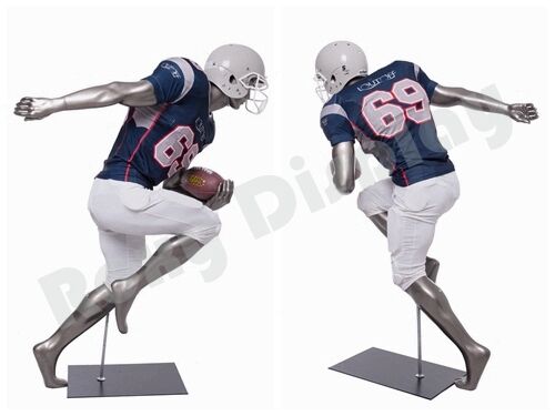 Male Fiberglass Sport Athletic style Mannequin Dress Form Display #BRADY10-MC - Picture 1 of 3