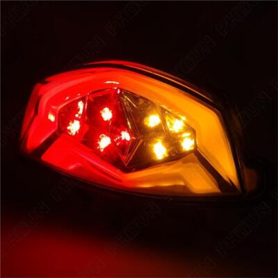gs750用リアテール 12V Plastic LED Tail Light Brake Turn Signal For SUZUKI GSX
